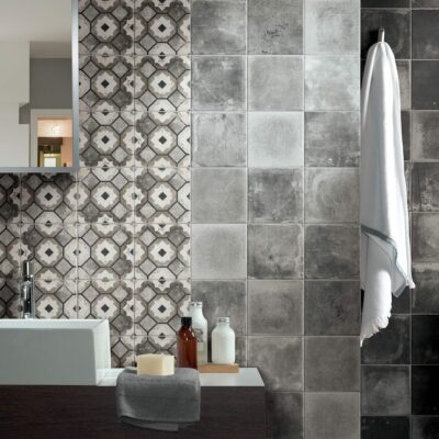 Piastrella effetto cemento 20x20 Dust Grey CIR Ceramiche