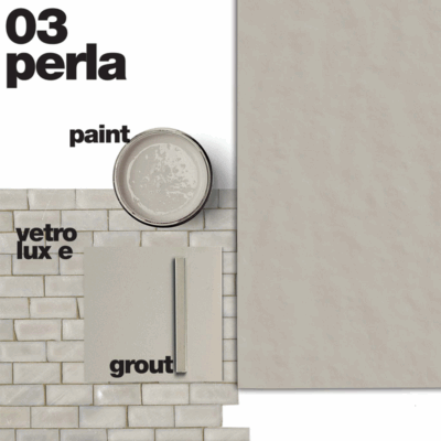 Piastrella effetto cemento tortora 40x80 Perla Florim