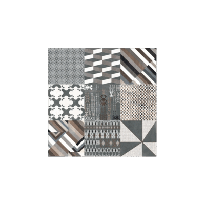 Mutina 20X20 Combination Nero