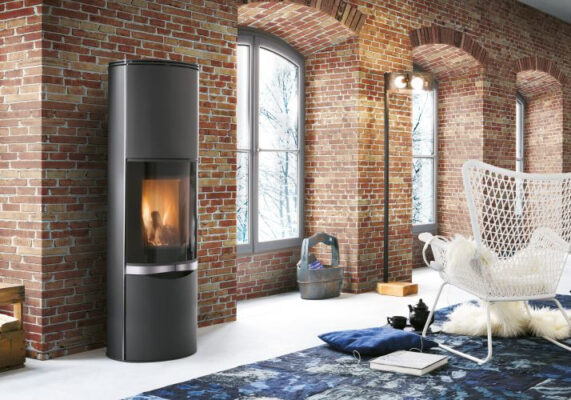 Stufa a Legna Palazzetti Erica con Accumulo 8,3 kW