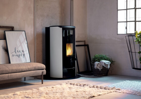 Stufa a Pellet Palazzetti Ecofire Jackie Idro 20 kW