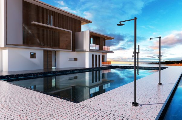 Polimex Serie Kansas – Doccia da Esterno per Piscina e Giardino